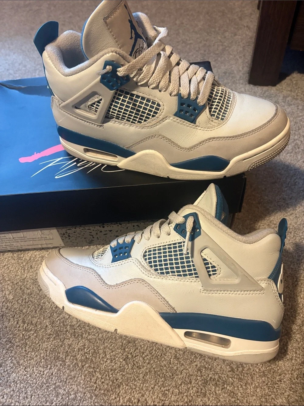 Nike Air Military Blue Jordan 4